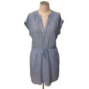 Rails Emma Dress, Blue/White St. Germain Stripe, Size Large‎